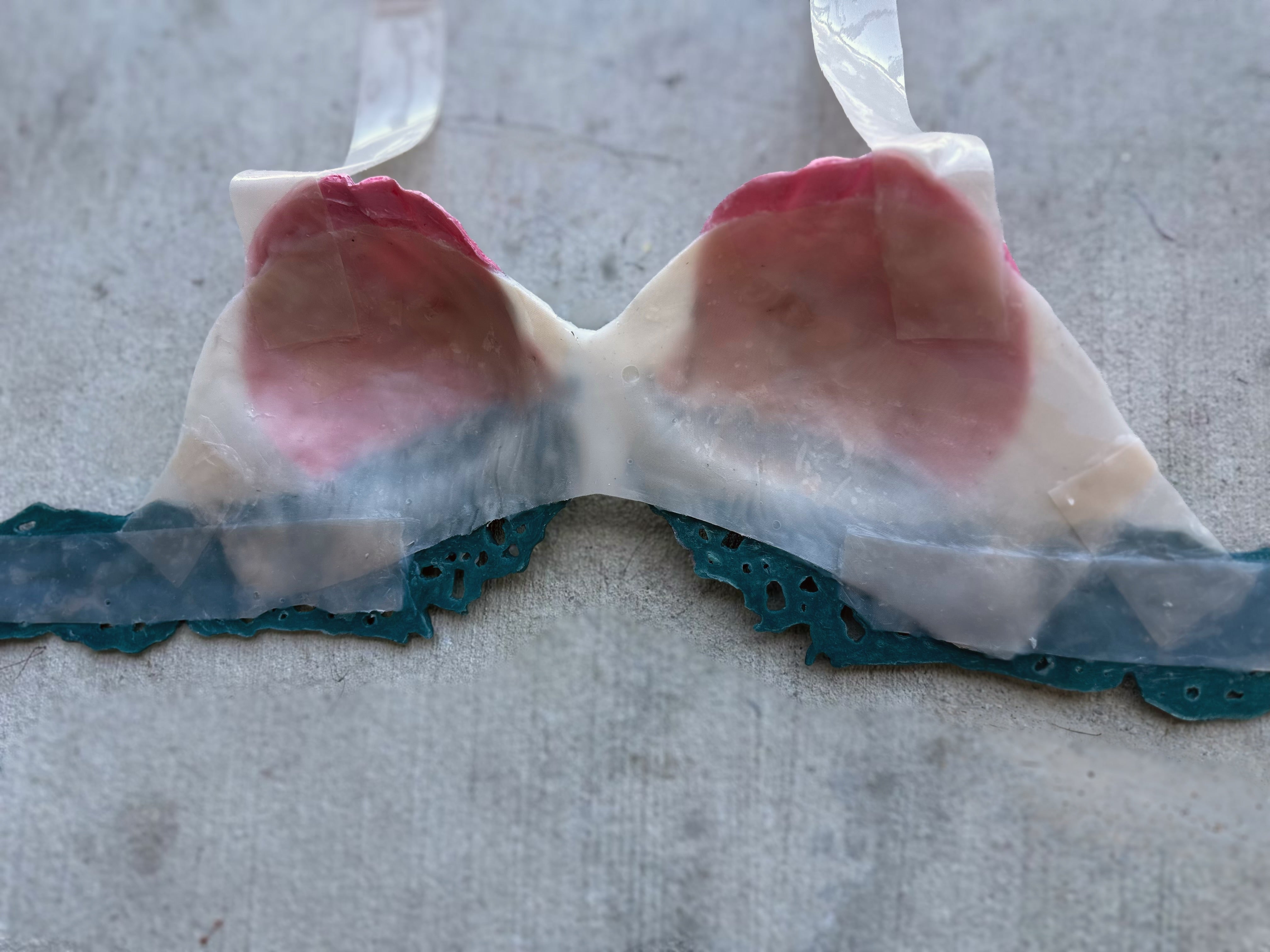 Pre-made Silicone bra base Top